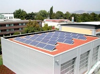 Solardach der Stadtwerke Heidelberg - Foto: Stadtwerke Heidelberg